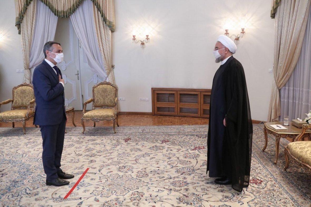 خبرنگاران وزیر خارجه سوئیس سفر خود به ایران را مثبت ارزیابی کرد