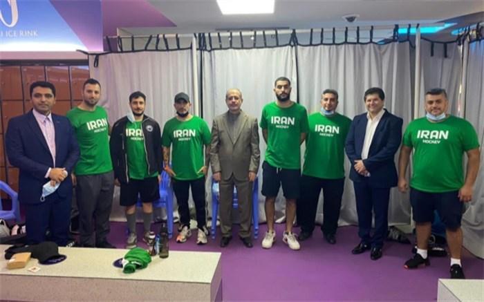هاکی روی یخ ایران تاریخ ساز شد هاکی روی یخ ایران تاریخ ساز شد